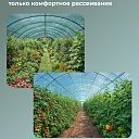 Сетка фасадная затеняющая Промышленник зеленая 30-35% 6х100 м фото 3