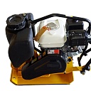 Виброплита бензиновая TeaM С-60 с двигателем Honda и баком для воды, ковриком и колесами фото 3