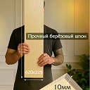 Фанера Промышленник 620х225х10мм, береза, упаковка 1 шт фото 2
