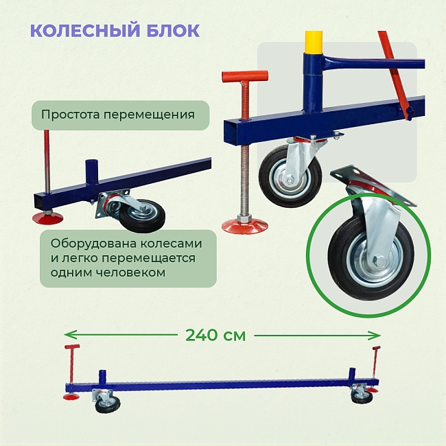 Вышка-тура Промышленник ВСП 1.2х2.0, 12.4 м ver. 2.0 фото 5