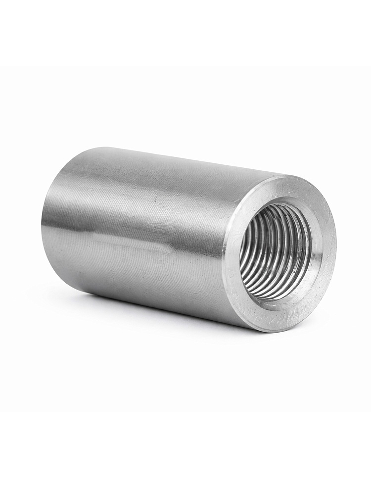 Муфта с цилиндрической резьбой для стыковки арматуры 40 мм фото 2