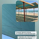 Сетка затеняющая Промышленник темно-зеленая 70% 2х100 м  фото 2